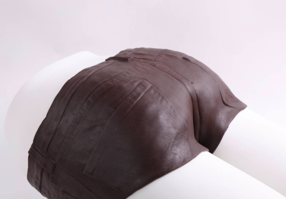 One-piece liquid soft silicone wearable simulated penis