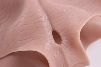 Little Monster Wearable Silicone Realistic Penis Leather Pants