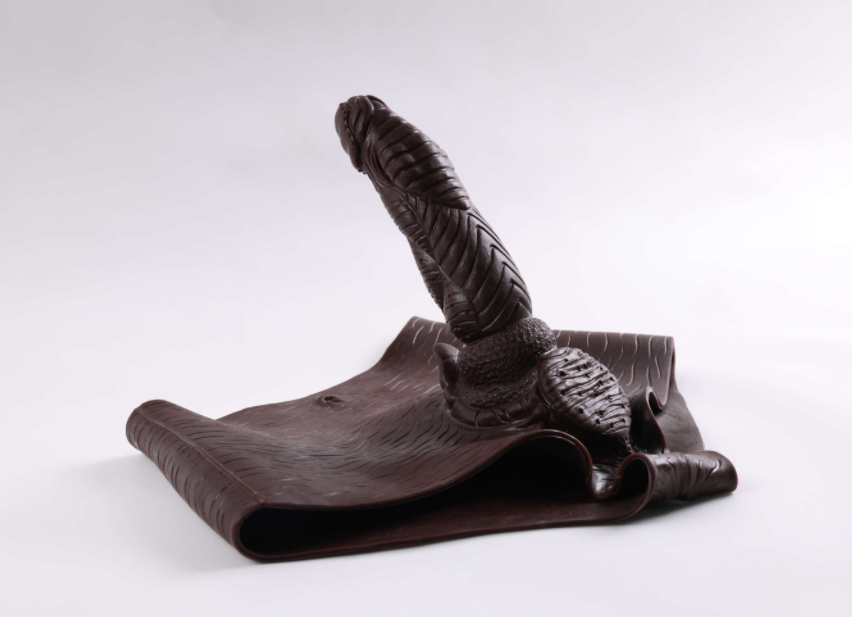 Little Monster Wearable Silicone Realistic Penis Leather Pants