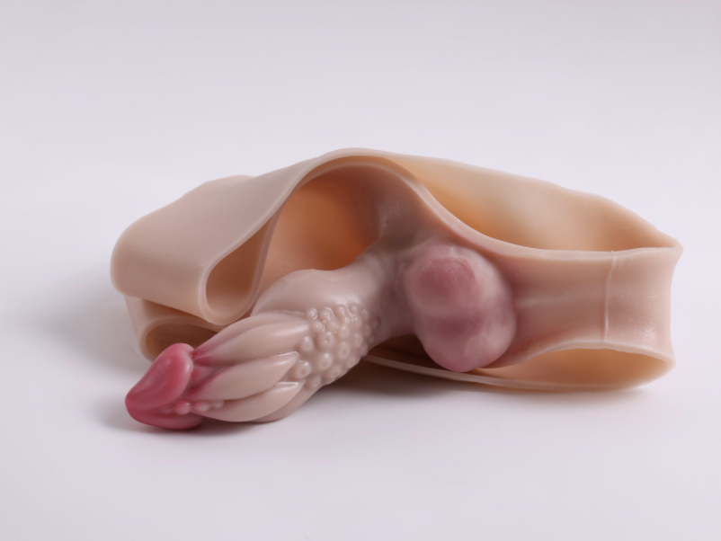 Sentinel Wearable Realistic Penis Solid Dildo