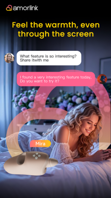 Vero&Mira long-distance couples' interactive fine-motion masturbation device, globally connected AI silent female masturbation.