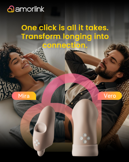 Vero&Mira long-distance couples' interactive fine-motion masturbation device, globally connected AI silent female masturbation.
