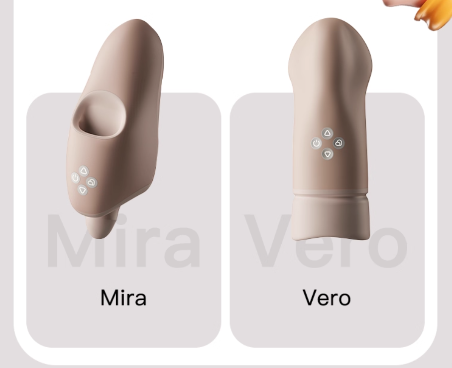 Vero&Mira long-distance couples' interactive fine-motion masturbation device, globally connected AI silent female masturbation.