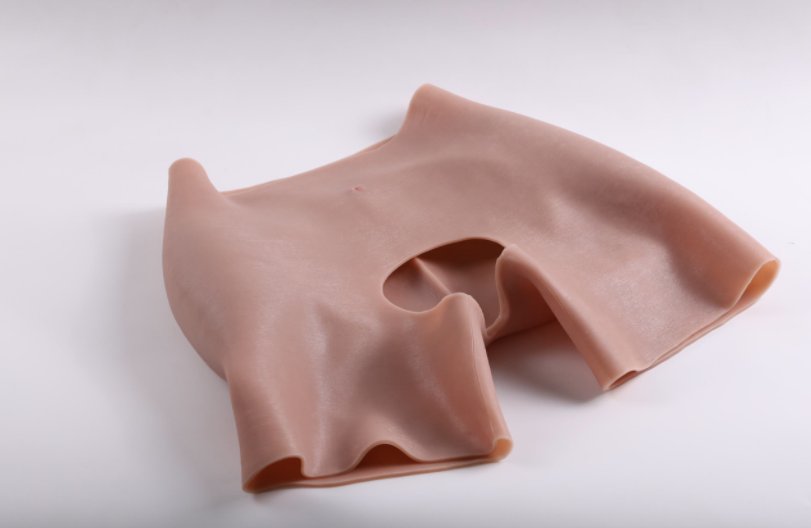 Fake buttocks, hip and buttock enhancement artifact, silicone seamless one-piece underwear