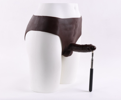 Sweetheart (double-layered hollow) wearing a dildo