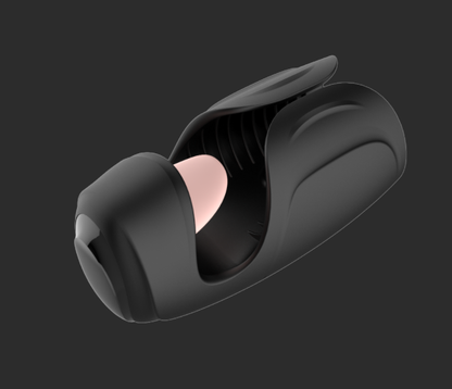 Electric male massager toy; masturbation tongue licking masturbation cup