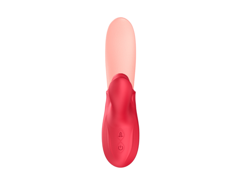 True tongue soft tongue licking slapping penis masturbation device