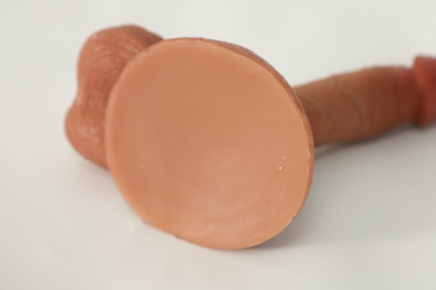 Soft silicone dildo