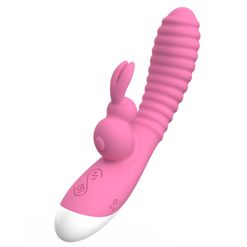 Adult vibrator, couple's masturbation device